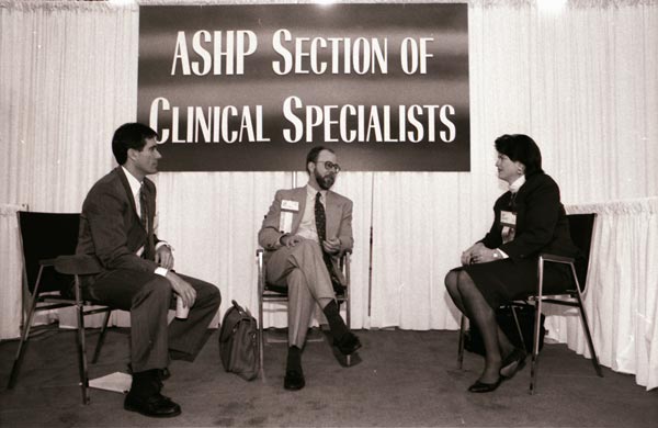 Section of Clinical Specialists booth at the Midyear Clinical Meeting